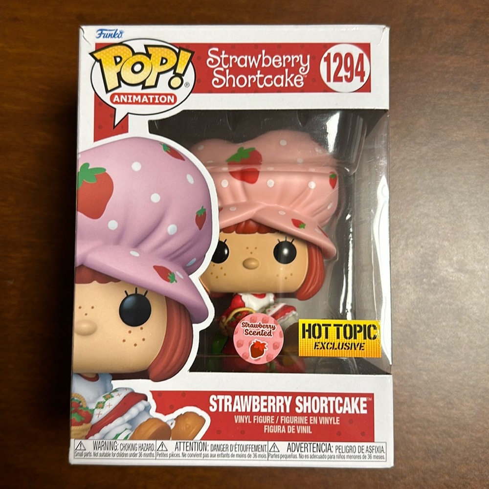 Strawberry shortcake Pop! Animation figure